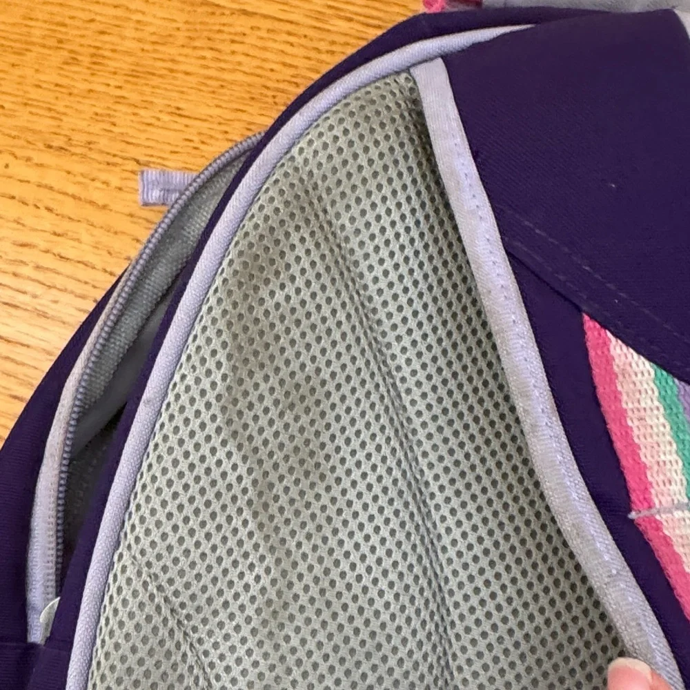 PBK Mackenzie Rainbow Heart Galaxy Glow-in-the-Dark Backpacks